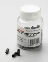 Pääteholkki SRAM Pit Stop 5.0mm Jarruvaijerin Kuori musta 100kpl