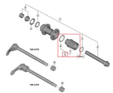 Frihjulsbody Shimano för FH-MT400B