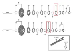 Kasettiratas Shimano CS-R9200 Built in Spacer Type