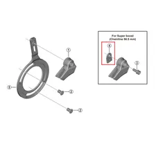 Spacer Shimano for CD-EM800