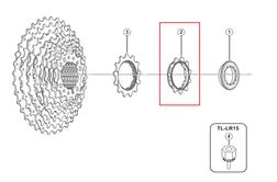 Kasettiratas Shimano for bk-group 11T CS-HG50-10