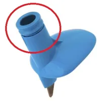 Adapteri Skigo ruuvisompa 8mm sininen