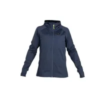 Fleecejacka Heat Experience Dam Heated Anyday Zip-Hood Blå