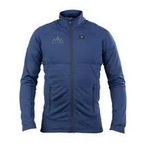 Fleecejacka Heat Experience Herr Heated Grid Fleece Blå