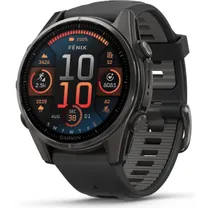 Garmin Träningsklocka Fenix 8 Amoled Sapphire 43 black/black