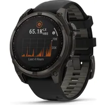 Garmin Träningsklocka Fenix® 8 Sapphire Solar 47 black/black