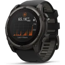 Garmin Träningsklocka Fenix® 8 Sapphire Solar 51 black/black