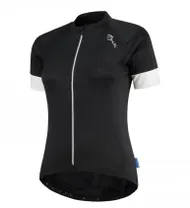 Tröja Rogelli Modesta Jersey SS Dam svart/vit 