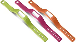 Armband Garmin Vivofit orange/rosa/gr&ouml;n 3-pack large