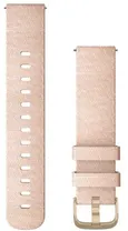 Armband Garmin Quick Release 20 mm nylon ljusrosa/guld