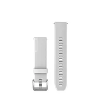 Armband Garmin Med Snäppspänne 20mm vit/silver