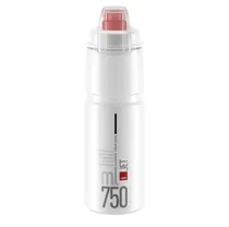 Juomapullo Elite JET Plus kirkas punainen logo 750ml