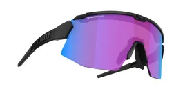Cykelglasögon Bliz Breeze Small Nano Optics Violet with Blue Nordic Light Svart