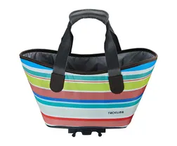 Pakethållarväska Racktime Agnetha 15 L röd/blå/white