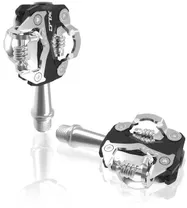POLKIMET XLC SYSTEMPEDAL PD-S15 musta / hopea KAKSIPUOLINEN