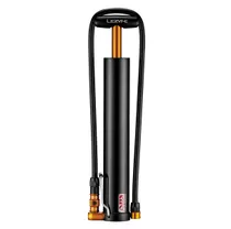 Jalkapumppu Lezyne Micro Floor Drive XL HV 25kg musta
