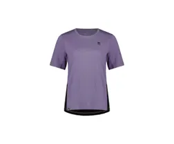 Cykeltröja Mons Royale Tarn Merino Shift Tee Dam Lila/Svart