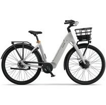 Elcykel Ecoride Ambassador 4 Framhjulsmotor Remdrift Skivbroms White