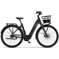 Elcykel Ecoride Ambassador 4 Mittmotor Fotbroms Black