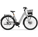 Elcykel Ecoride Ambassador 4 Mittmotor Remdrift Fotbroms White