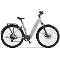 Elcykel Ecoride Tripper 4 Bakhjulsmotor Lågt Insteg White
