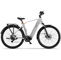 Elcykel Ecoride Tripper 4 Mittmotor Herrcykel White