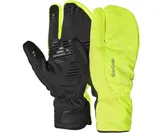 GripGrab RIDE Lobster Vindtäta Vinterhandskar Yellow Hi-Vis 