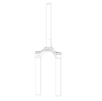 ROCKSHOX CSU Revelation DebonAir Revelation A1 (35mm) (2018+) 29'' 51 Off-Set Taper Diffusion black