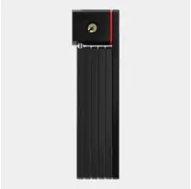 Vikbart lås Abus uGrip Bordo 5700 80cm med fäste Svart