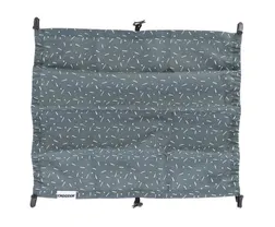 Sol&ouml;verdrag Croozer till Kid Vaaya 2 barn Bl&aring;/vit