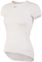 Aluskerrastopaita PEARL iZUMi Transfer SS Naisten valkoinen