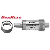 Vevlager Sunrace fyrkantsaxel Alu High-End 68 x 1225 mm BC 1.37" x 24T gänga