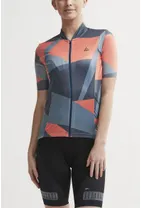 Tr&ouml;ja Craft Hale Graphic W Jersey orange/blue