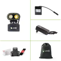 Otsalamppu Ledx Kaa 2000 Wide -sarja sis. kyp&auml;r&auml;kiinnike