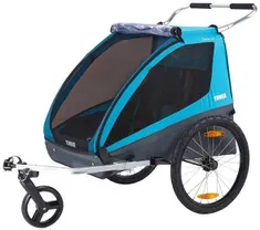 Pyörävaunu Thule Coaster Xt 2 lapset sininen