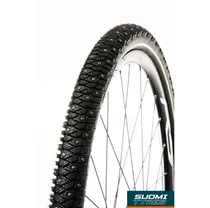 Dubbdäck Elcykel Suomi Tyres Routa W244 E-Bike 35-622 (28 x 1.35") Reflex/svart