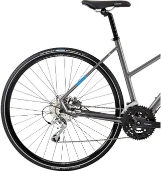 Bakre delen av Nishiki Pro SLD Dam Grå