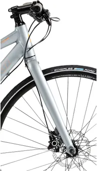 Hydrauliska Shimano-skivbromsar och nya ergonomiska handtag