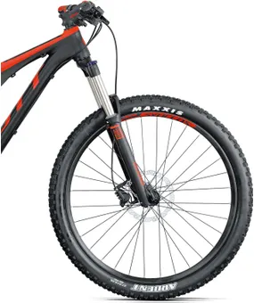 Främre delen av cykeln