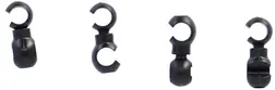Vajerhållare XLC BR-X104 svart 4-pack