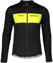 Jacka Scott RC Warm Hybrid WB svart/gul