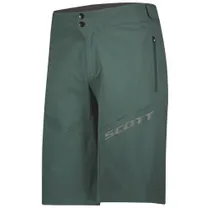Baggy Shorts Scott Endurance With Pad Herr Grön