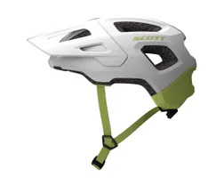 Cykelhj&auml;lm Scott Argo Plus MIPS vit/gul