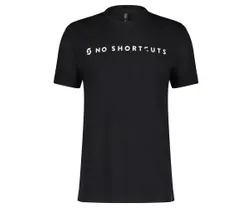 T-paita Scott No Shortcuts Miesten musta