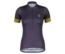 Tröja Scott W Endurance 20 SS dark purple/mud green