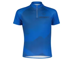Tröja Scott Junior RC Pro SS storm blue/midnight blue