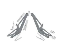 Ramskydd Syncros kit GENIUS Carbon clear matt