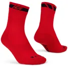 Strumpor GripGrab Merino Winter röd