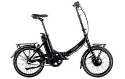 Elcykel Ecoride Flexer 3 Framhjulsmotor Fotbroms Black