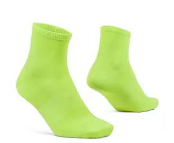 Strumpor Gripgrab Lightweight Airflow Short gul hi-vis